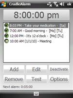 Скриншоты к Cradle alarm_v4.7.5 КПК